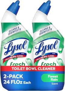 Lysol Toilet Bowl Cleaner Gel, Forest Rain Scent