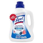 Lysol Laundry Sanitizer Additive, Crisp Linen Scent, 90oz