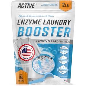 Enzyme Laundry Booster Odor Remover Powder - 2 lbs