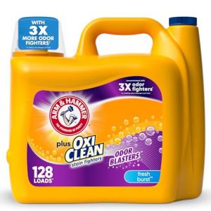 ARM & HAMMER Odor Blasters Laundry Detergent, 128 Loads