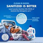 Lysol Laundry Sanitizer Additive, Crisp Linen Scent, 90oz