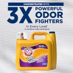 ARM & HAMMER Odor Blasters Laundry Detergent, 128 Loads