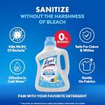 Lysol Unscented Laundry Sanitizer, 90 Fl Oz