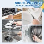 5-Pack Hard Bristle Crevice Cleaning Brushes