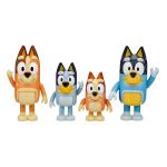 Bluey Family Figure Pack – 4 Poseable Toys