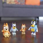 Bluey Family Figure Pack – 4 Poseable Toys
