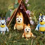 Bluey Family Figure Pack – 4 Poseable Toys