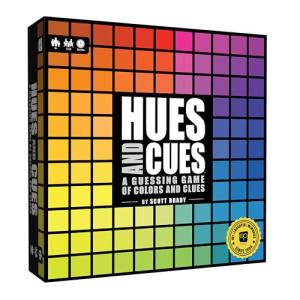 HUES and CUES Color Guessing Game for All Ages
