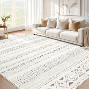 Washable Soft Area Rugs for Living Room