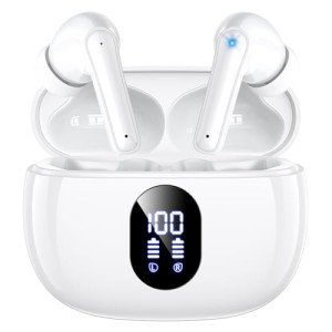ZZU Wireless Earbuds with Big Bass and 48H Playtime