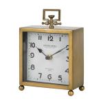 NIKKY HOME Gold Silent Table Clock for Decor