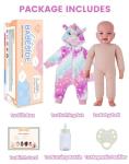 Large 17-Inch Realistic Soft Baby Doll with Accessories