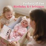 Cute 17-Inch Reborn Baby Doll with Accessories
