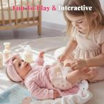 Cute 17-Inch Reborn Baby Doll with Accessories