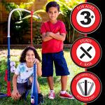 Kids Adjustable Batting Tee - 2-in-1 Design