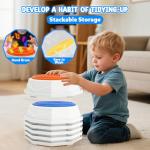 Rainbow Light Up Stepping Stones - 6 Pack