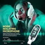 WiseWing 2.4GHz Wireless Gaming Headset with Microphone