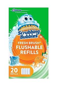 Flushable Toilet Bowl Cleaner Pads, Citrus Scent