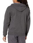 Hanes Men's EcoSmart Fleece Full-Zip Hoodie, Charcoal