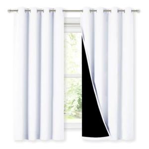 NICETOWN 100% Blackout Curtains for Kitchen/Bedroom