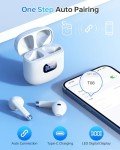KTGEE Bluetooth 5.3 Wireless Earbuds with Charging Case