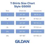 Gildan Men's Heavy Cotton T-Shirt 3-Pack, X-Large