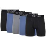 Gildan Men's Cotton Stretch Boxer Briefs 5-Pack