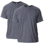 Gildan Ultra Cotton T-Shirt 2-Pack, Dark Heather