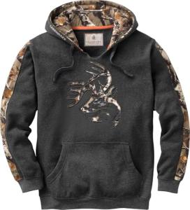 Legendary Whitetails Men's Camo Pullover Hoodie, XL