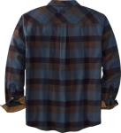 Men's Flannel Shirt - Cobalt Carbon Plaid