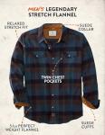 Men's Flannel Shirt - Cobalt Carbon Plaid