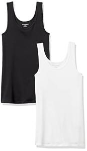 Amazon Essentials Women's Slim-Fit Tank Tops - 2 Pack