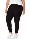 Amazon Essentials Women's Black Fleece Jogger Pants