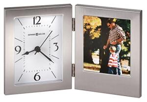 Howard Miller Envision Silent Tabletop Clock with Frame