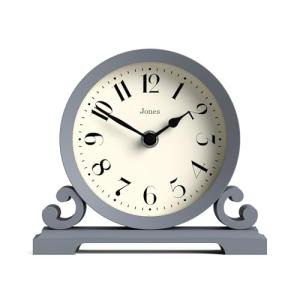 Saloon Mantel Clock | Traditional Double Scroll Design