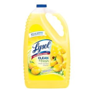 Lysol Multi-Surface Cleaner, Sparkling Lemon Scent, 144 Fl Oz