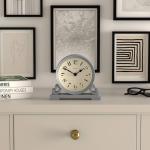 Saloon Mantel Clock | Traditional Double Scroll Design
