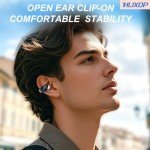 Lightweight Open Ear Wireless Earbuds for Workouts