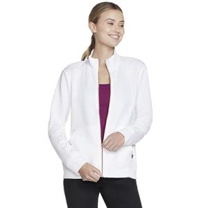 Skechers Women's White Go Walk Hoodie Jacket
