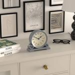Saloon Mantel Clock | Traditional Double Scroll Design