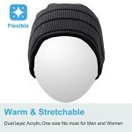 Bluetooth Beanie Hat with Wireless Headphones for Sports