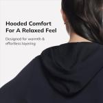 Skechers Women's Black Hooded Cardigan, Small