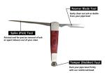 3-in-1 Tobacco Pipe Cleaner with Tamper, Reamer, Spike