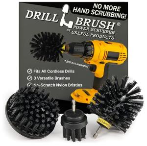 BBQ Cleaning Kit with Drill Brush Attachments