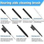 12-Piece Hearing Aid Cleaning Kit with Tools