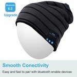 Bluetooth Beanie Hat with Wireless Headphones for Sports