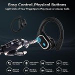 Wireless Bluetooth Earbuds with 80H Playtime - Black