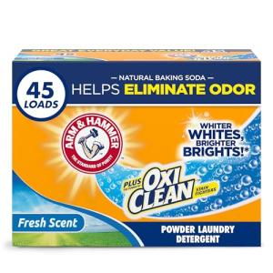 Arm & Hammer OxiClean Laundry Detergent, Fresh Scent