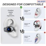 Lightweight Open Ear Wireless Earbuds for Workouts