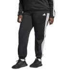 adidas Women's Black/White 3-Stripes Track Pants